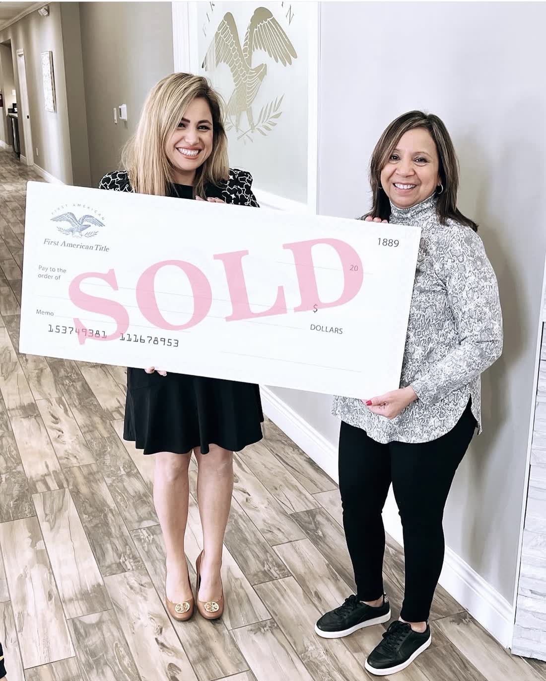 A closing day with Sunny's clients