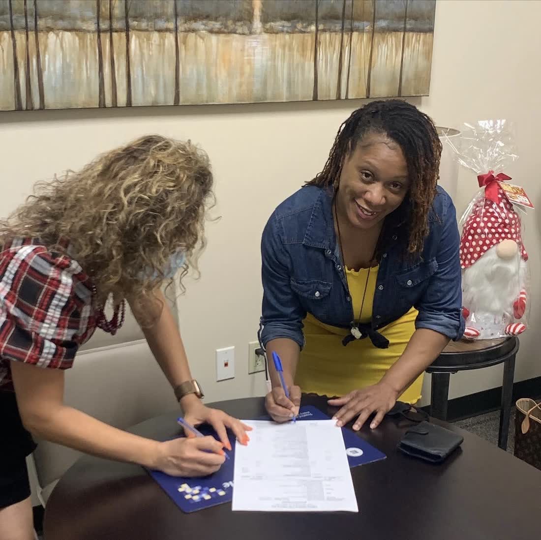 A closing day with Sunny's clients
